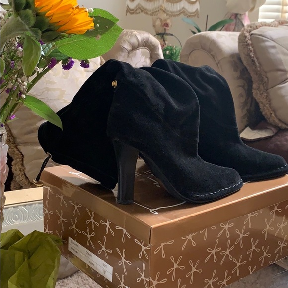 Hot in Hollywood suede convertible boots size 7M - Picture 1 of 5
